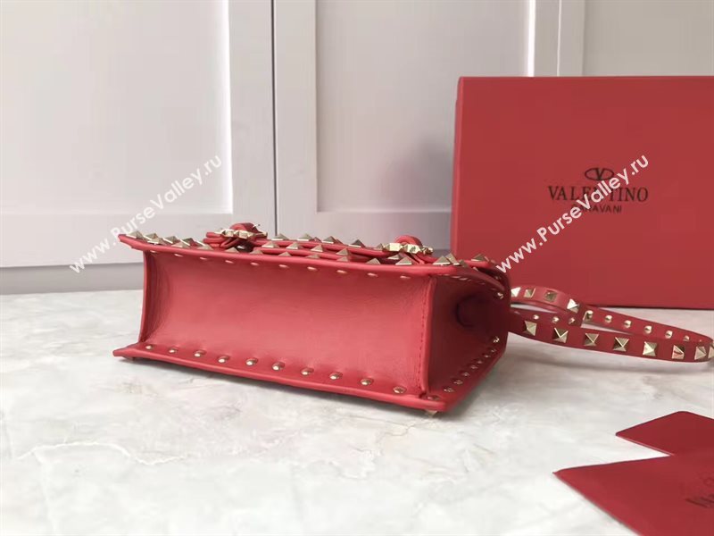 Valentino small rockstud red shoulder bag 4911