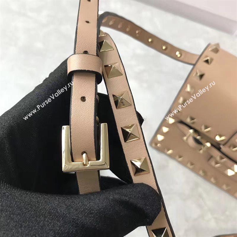 Valentino small rockstud tan shoulder bag 4912