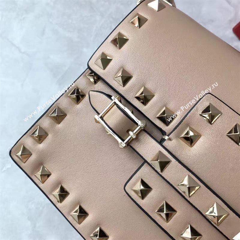 Valentino small rockstud tan shoulder bag 4912