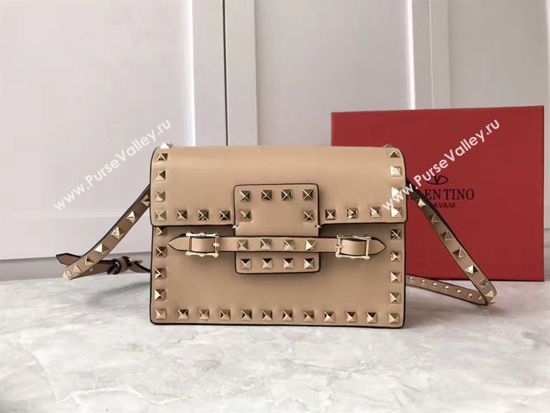 Valentino small rockstud tan shoulder bag 4912