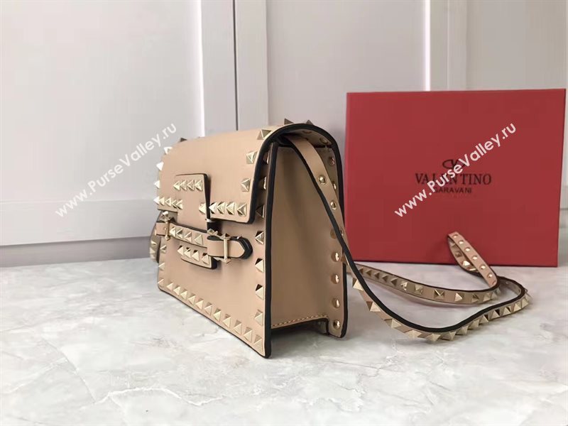 Valentino small rockstud tan shoulder bag 4912