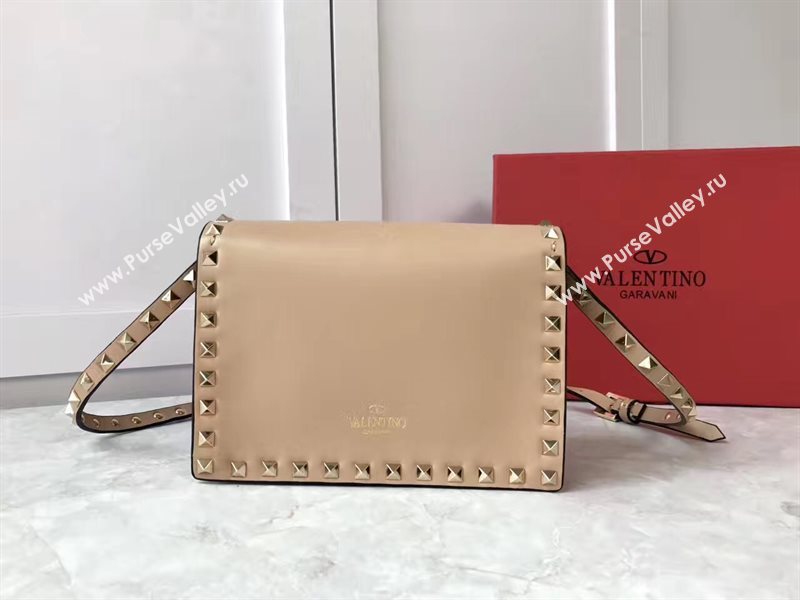 Valentino small rockstud tan shoulder bag 4912