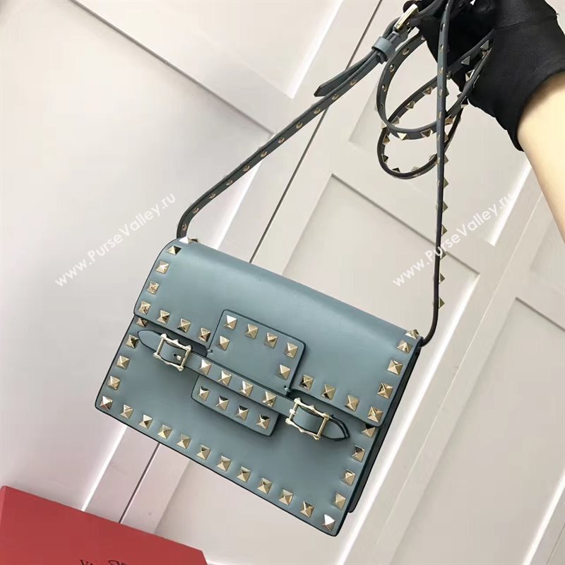 Valentino small sky shoulder rockstud bag 4913