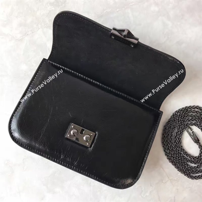 Valentino small chain cross black body bag 4918