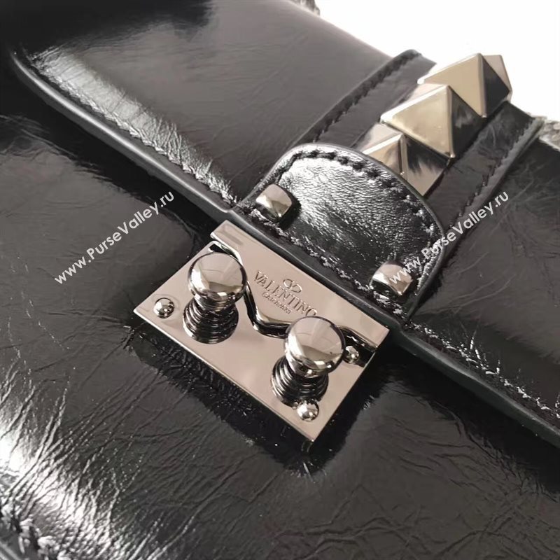 Valentino small chain cross black body bag 4918