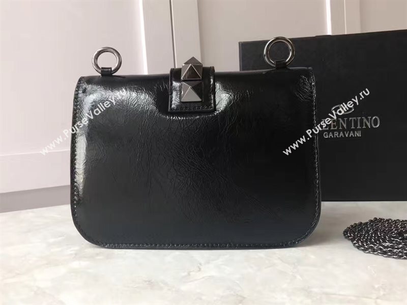 Valentino small chain cross black body bag 4918