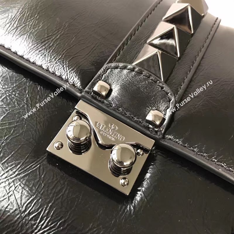 Valentino large chain cross black body bag 4919