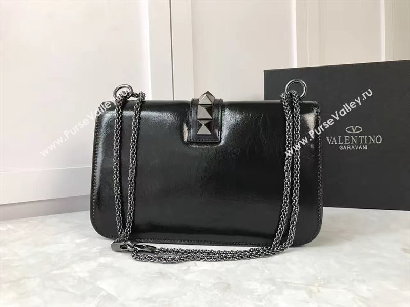 Valentino large chain cross black body bag 4919