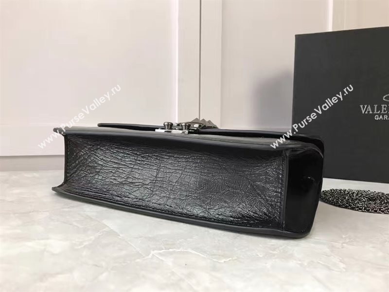 Valentino large chain cross black body bag 4919