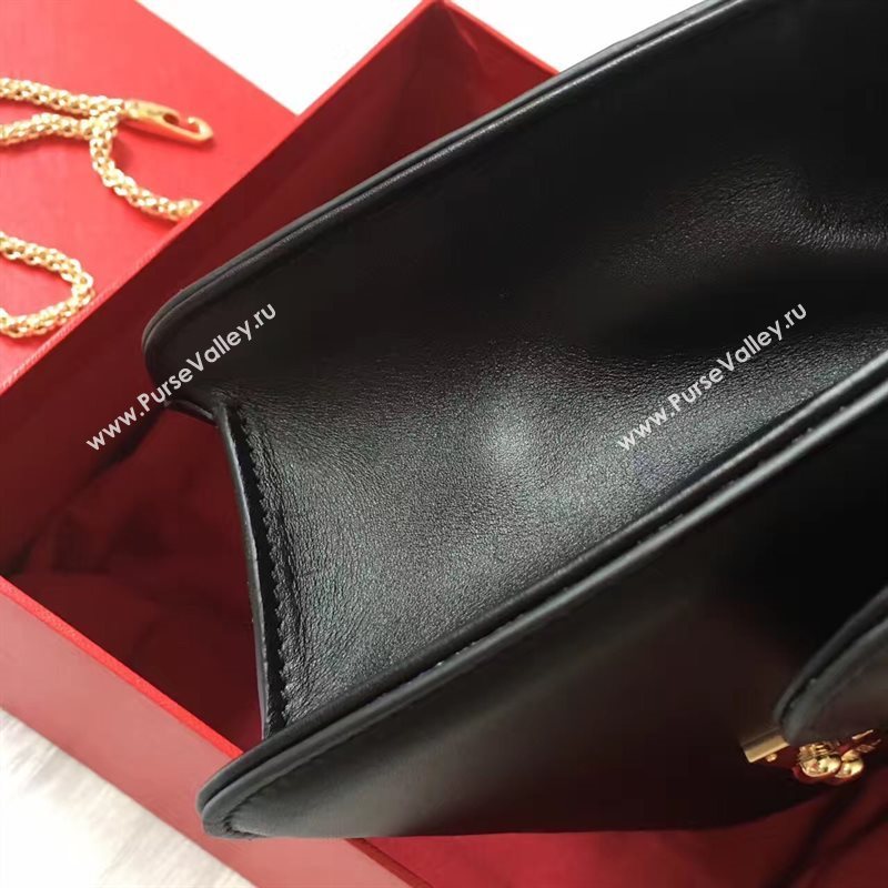 Valentino black 25cm chain body cross bag 4921