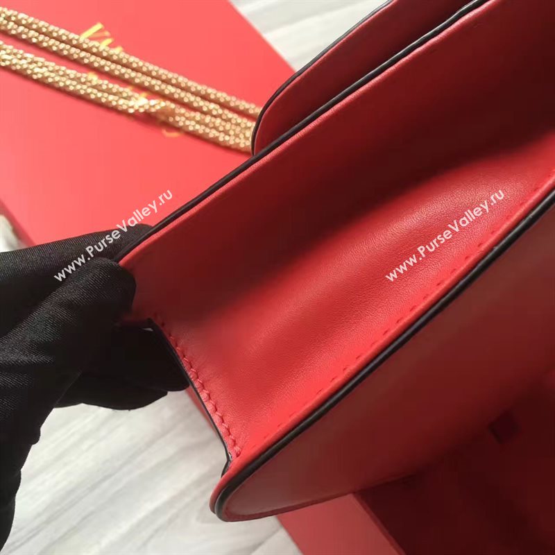 Valentino large chain cross red body bag 4923