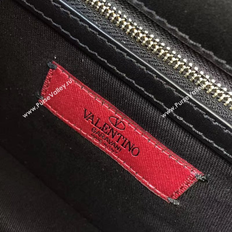 Valentino large smooth black chain body cross bag 4925