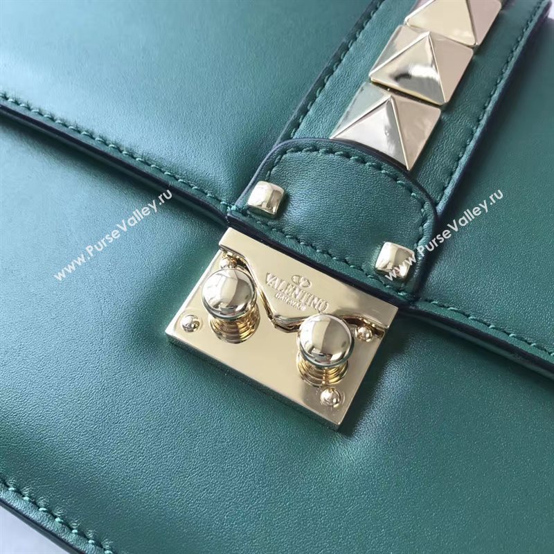 Valentino large chain cross green body bag 4927