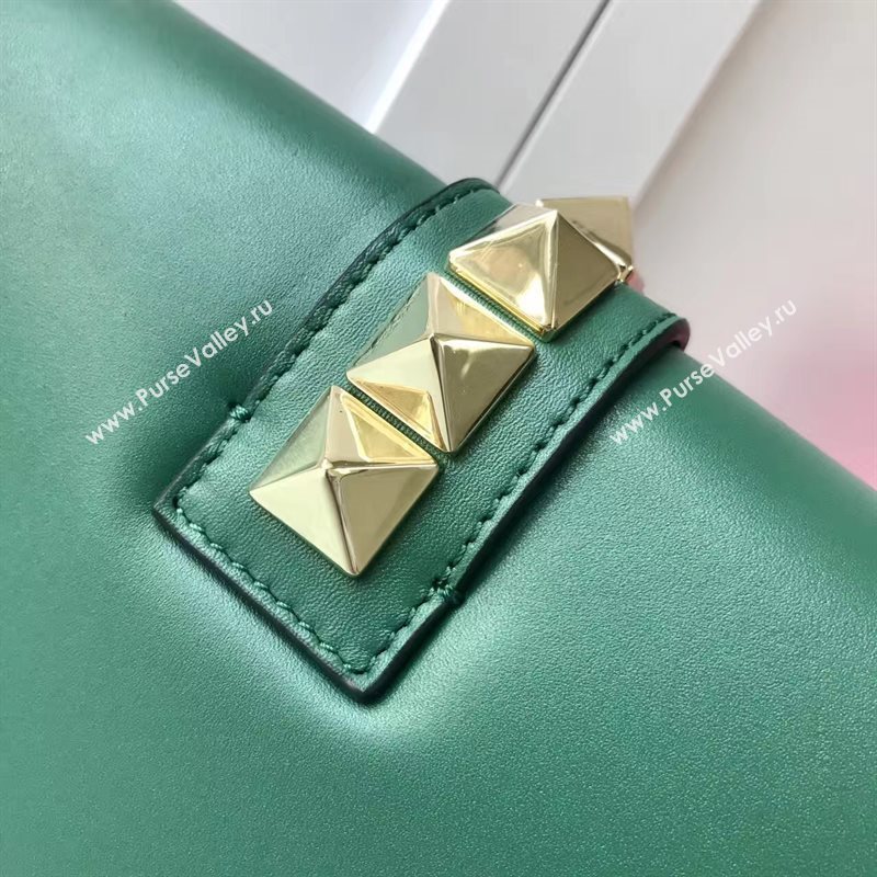 Valentino large chain cross green body bag 4927