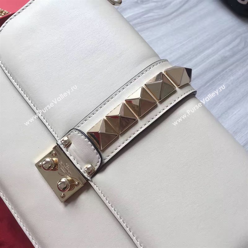 Valentino large chain cross cream body bag 4929