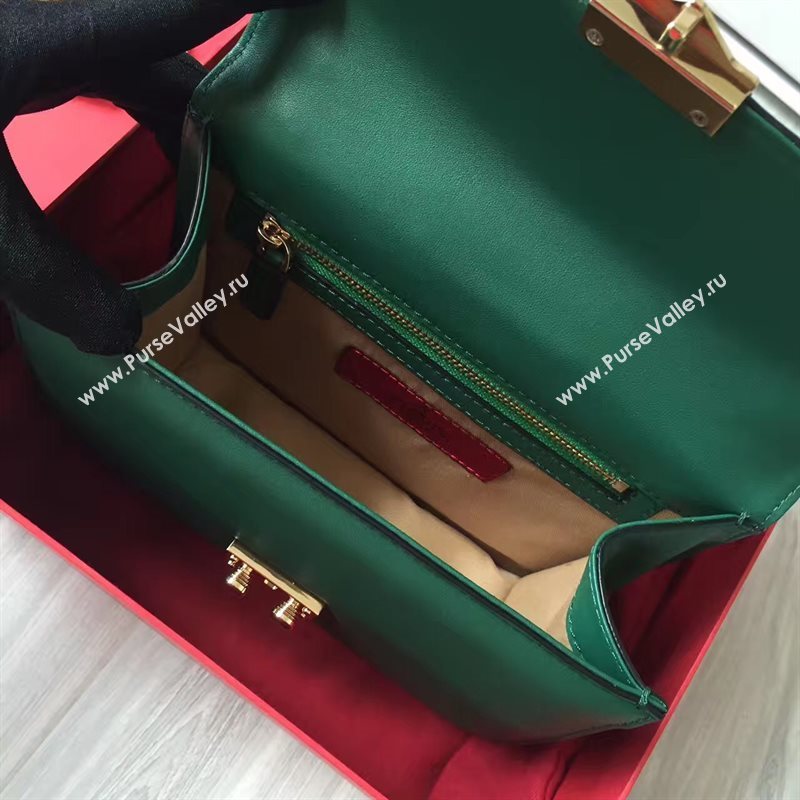 Valentino small green chain body cross bag 4933