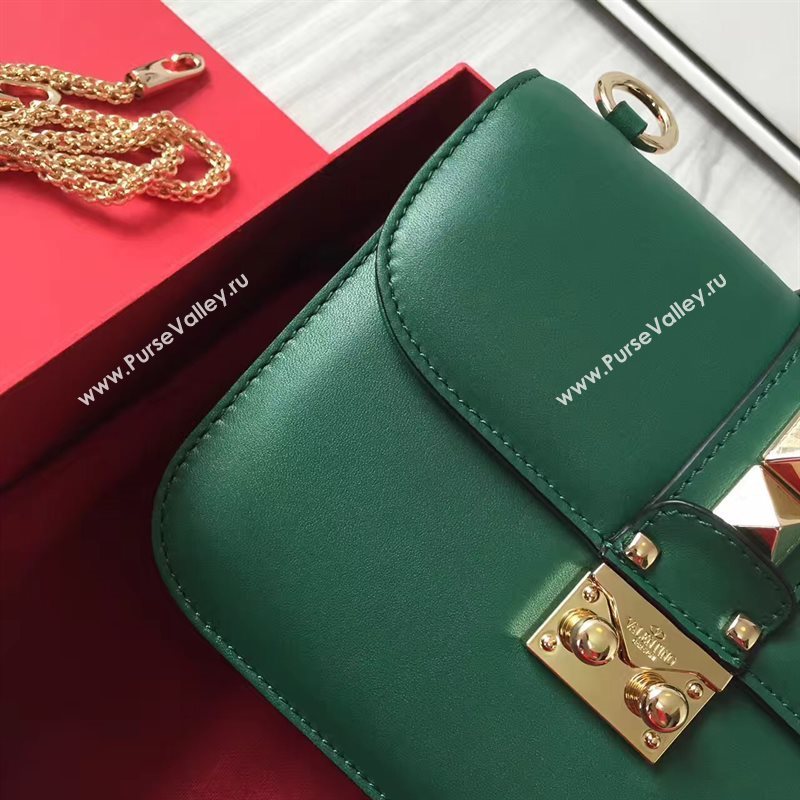 Valentino small green chain body cross bag 4933