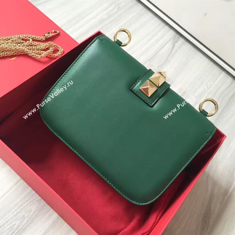 Valentino small green chain body cross bag 4933