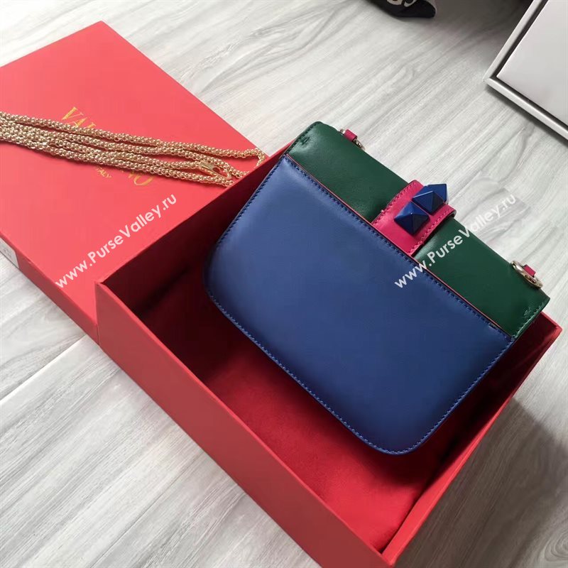 Valentino tri-color small chain body cross bag 4936