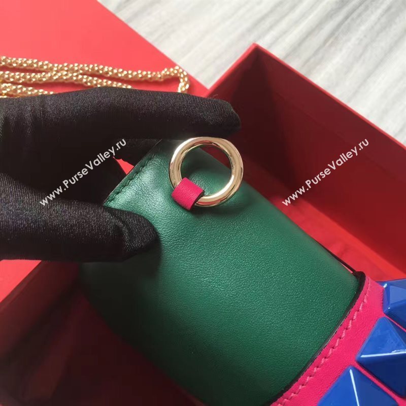 Valentino tri-color small chain body cross bag 4936