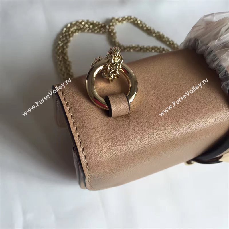 Valentino dark tan small chain body cross bag 4938