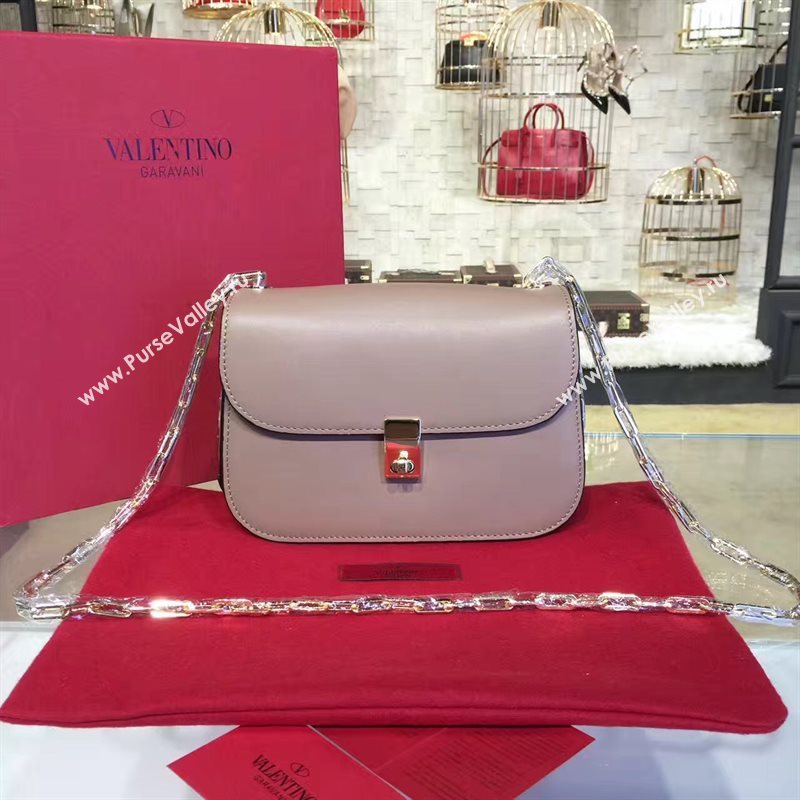 Valentino gray chain body cross bag 4939