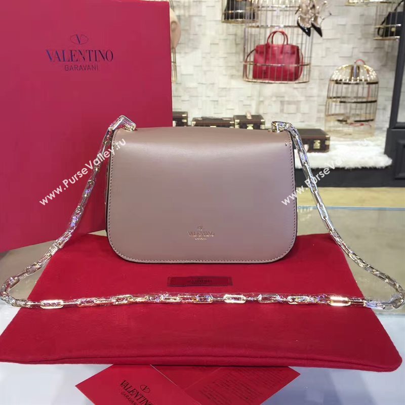 Valentino gray chain body cross bag 4939