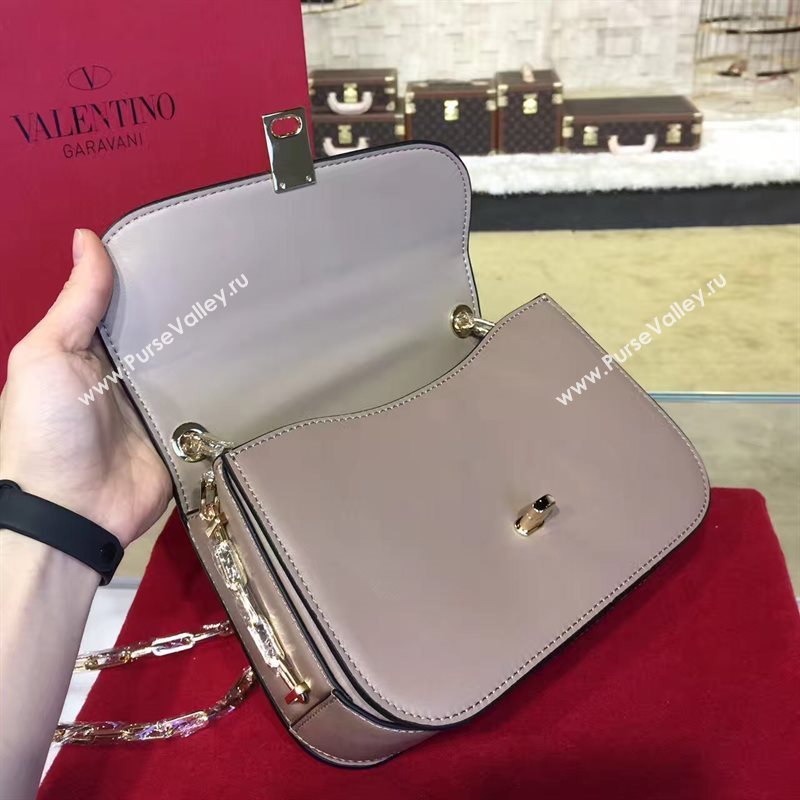 Valentino gray chain body cross bag 4939