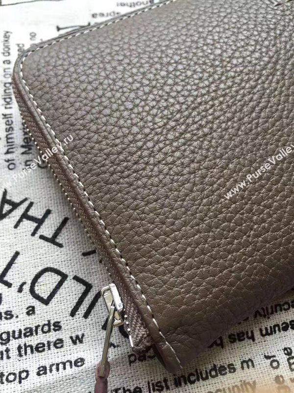 Hermes large wallet gray bag 5044