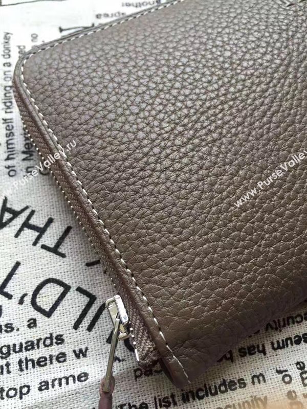 Hermes large wallet gray bag 5044