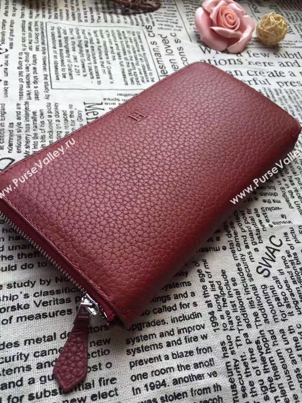 Hermes large wallet wine bag 5048