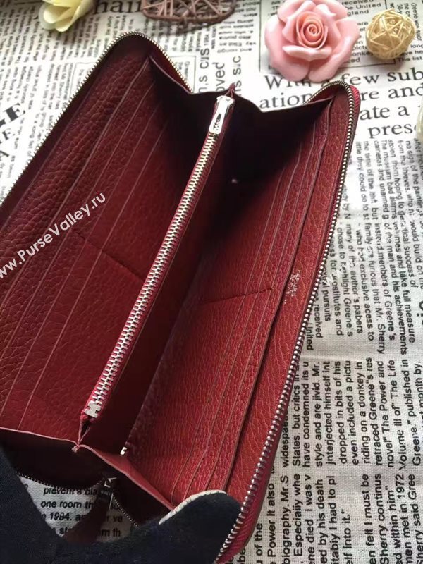 Hermes large wallet wine bag 5048