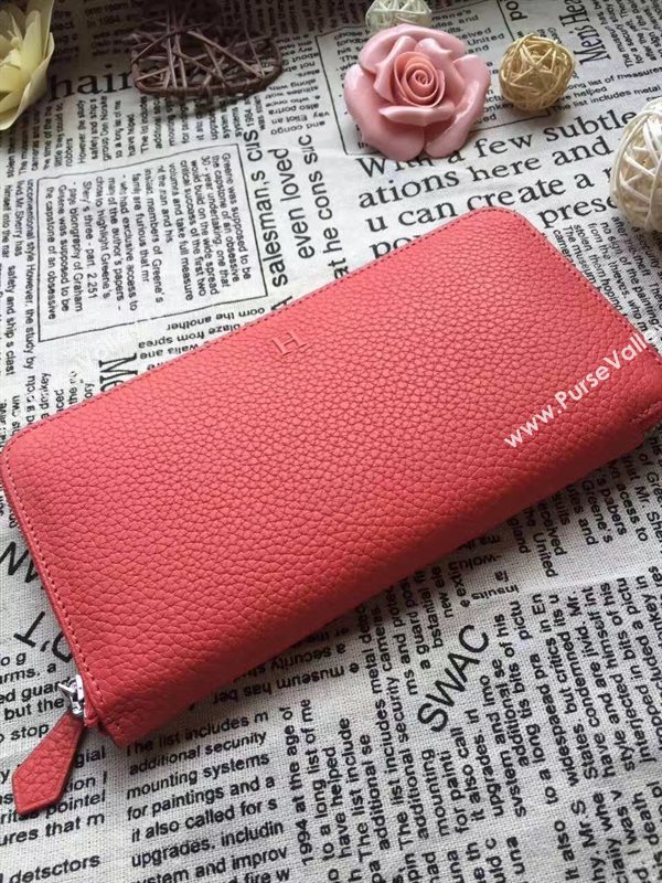 Hermes large wallet red bag 5049