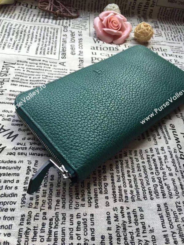 Hermes large wallet green bag 5052