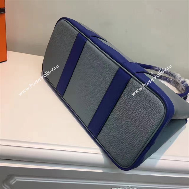 Hermes Garden Party tri-color gray handbag bag 5066