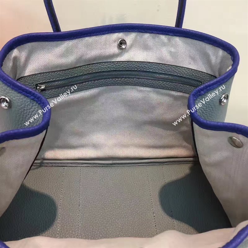 Hermes Garden Party tri-color gray handbag bag 5066