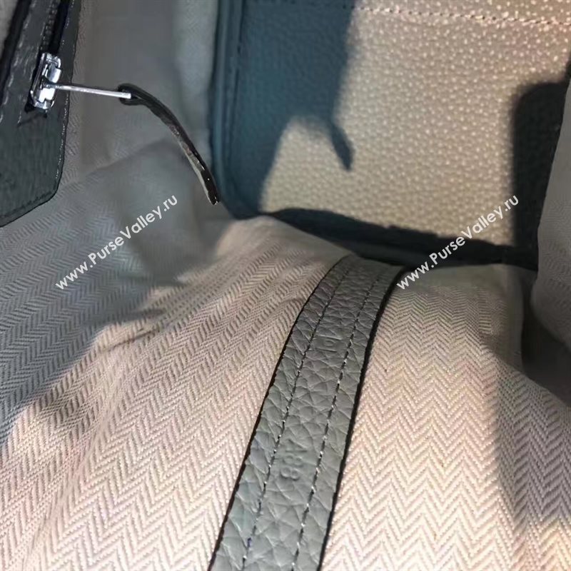 Hermes Garden Party tri-color gray handbag bag 5066