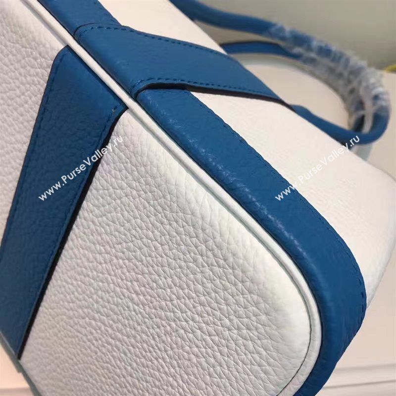 Hermes Garden Party tri-color cream handbag bag 5067