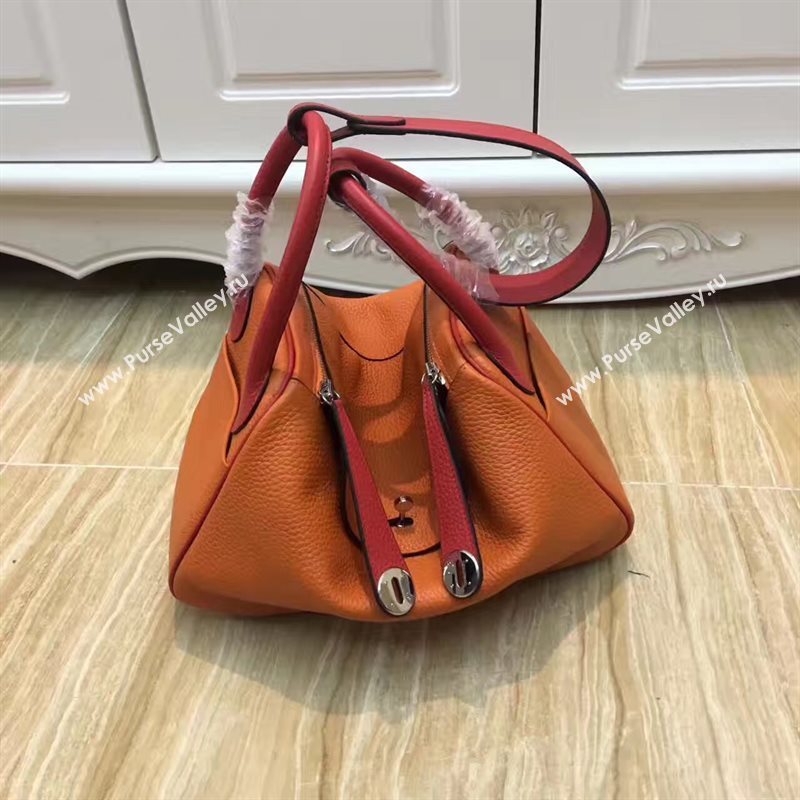 Hermes orange Lindy bags 5079