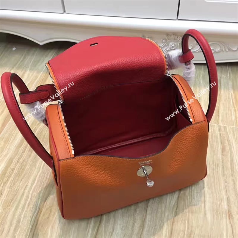 Hermes orange Lindy bags 5079