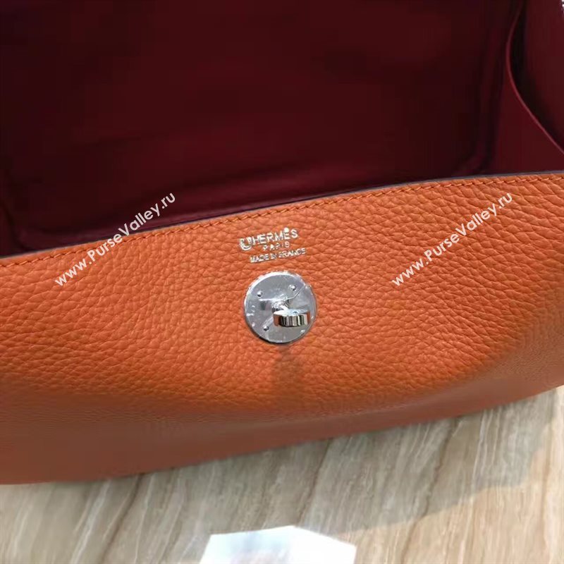 Hermes orange Lindy bags 5079