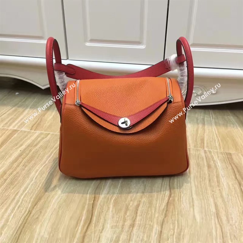 Hermes orange Lindy bags 5079
