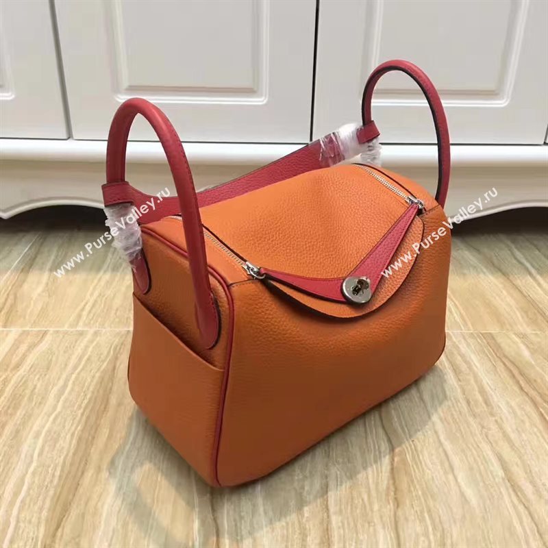 Hermes orange Lindy bags 5079
