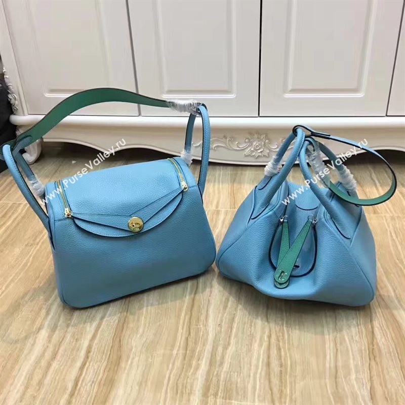 Hermes blue Lindy bags 5080