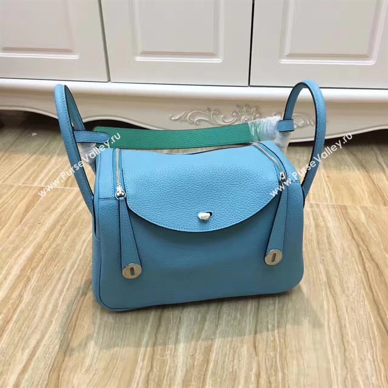 Hermes blue Lindy bags 5080
