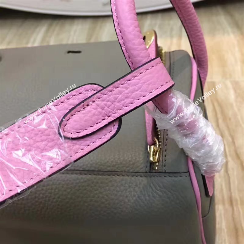 Hermes Lindy pink gray bags 5081