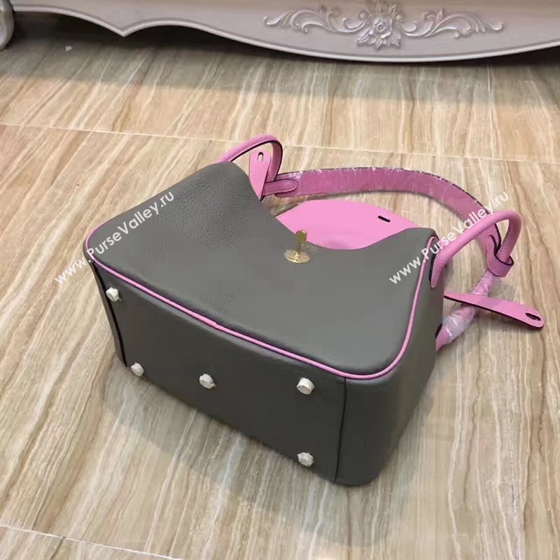 Hermes Lindy pink gray bags 5081
