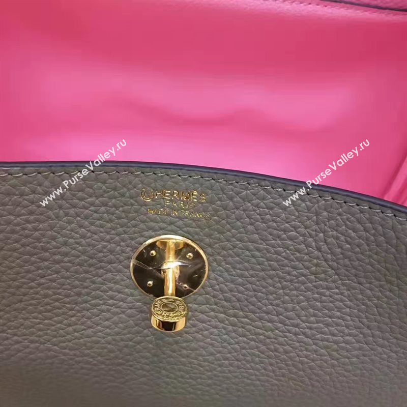 Hermes Lindy pink gray bags 5081
