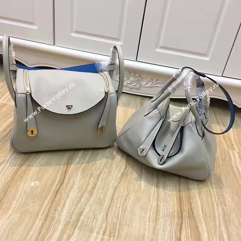 Hermes gray Lindy bags 5082