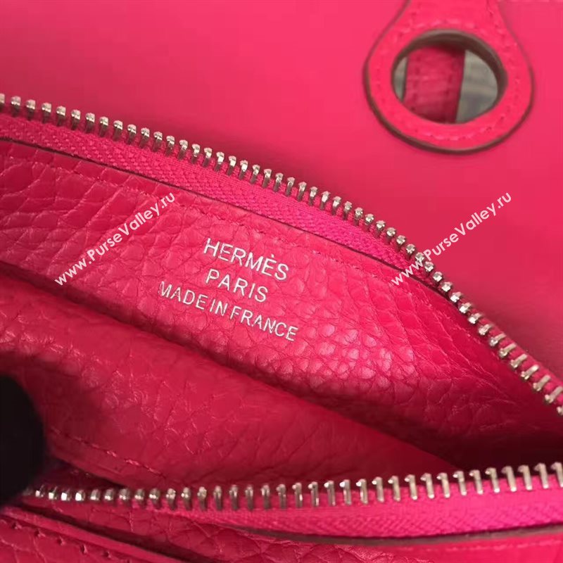 Hermes dogon red wallet bag 5087